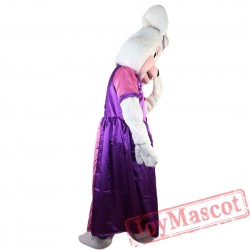 White Rabbit Mascot Costume for Adult