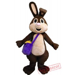 Funny Easter Bunny Rabbit Mascot Costume for Adult