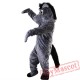 Dark Grey Horse Mascot Costume for Adult