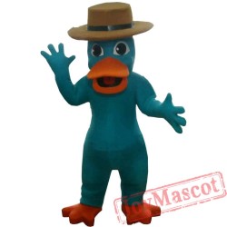 Perry The Platypus Of Phineas And Ferb Mascot Costume