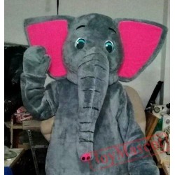 Elephant Mascot Costume Adult Cartoon Character Costume