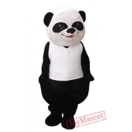 Adult Panda Cartoon Mascot Costume