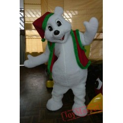 Christmas Bear Mascot Costume Adult Animal Costume