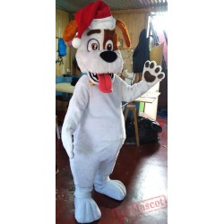 Christmas Puppy Mascot Costume Adult Christmas Costume