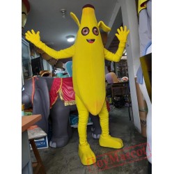 Peely Banana Skin For night Videogame Mascot Costume Adult