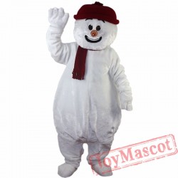 Snowman Mascot Costume  for Adult
