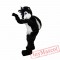 Black Raccoon Mascot Costume for Adult