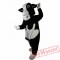 Black And White Cow Mascot Costume  for Adult