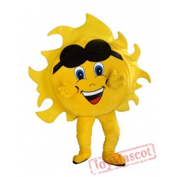 Sun Mascot Costume for Adult