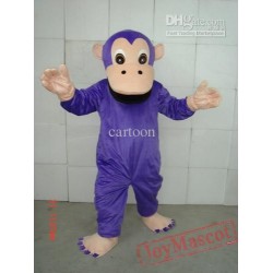 Purple Gorilla Orangutan Mascot Costume for Adult