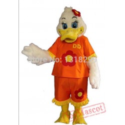 Dizzy Duck Mascot Costume for Adult
