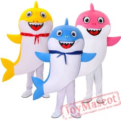Baby Shark Mascot Costume for Adult