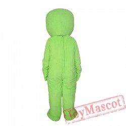 Green Aliens Mascot Costume for Adult
