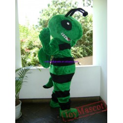 Green Bee Mascot Costume for Adult