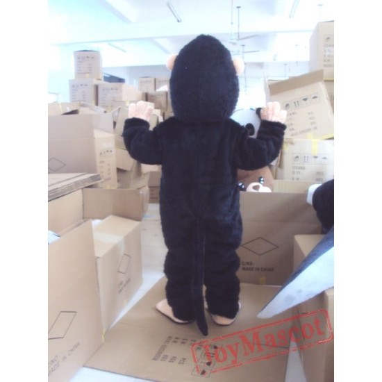 Black Orangutans Mascot Costume for Adult