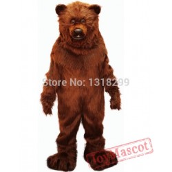 Realistic Bear Mascot Costume for Adult