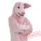 Animal Pink pig Fursuit Mascot Costume for Adult