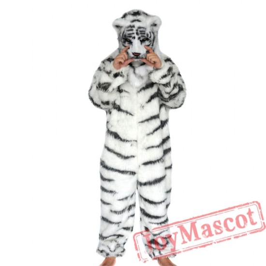 Animal Tiger Fursuit Mascot Costume for Adult