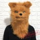 Animal Wolf Fursuit Head Mascot Head