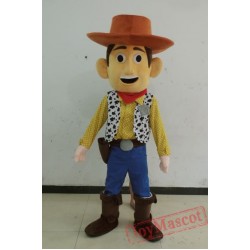 Cartoon Toy Sotry Woody Mascot Costume for Adults