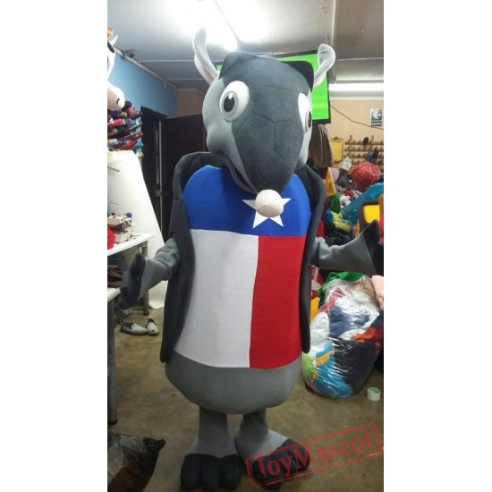 Animal Texas Armadillo Mascot Costume for Adult 