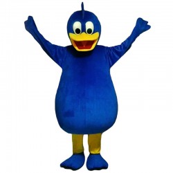 Blue Duck Mascot Costume