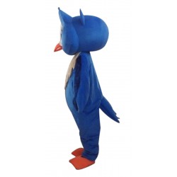 Blue Owl Mascot Costume
