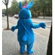 Blue Rabbit Mascot Costume