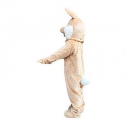 Brown Rabbit Mascot Costume