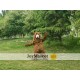 Artificial Bear Realistic Fursuit Animal Mascot Costumes