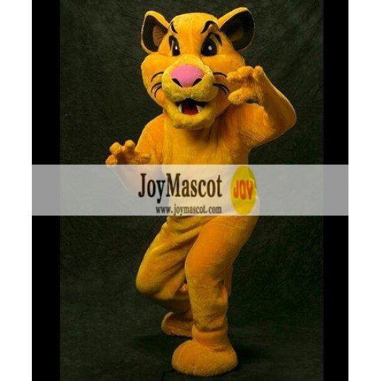 Lion Cheetah Tiger Mascot Costumes