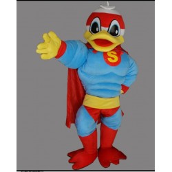 Disney Super Man Duck Mascot Costume for Adult