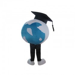 Earth Globe Mascot Costume