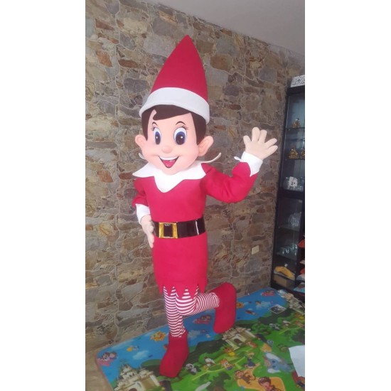 Elf On The Shelf Mascot Costume