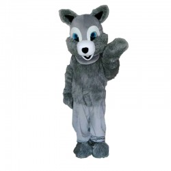 Gray Squirrel Mascot Costume
