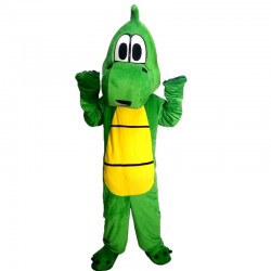 Green Dinosaurs Mascot Costume