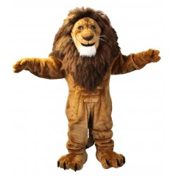 Adult Lion Mascot Costume