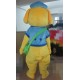 Adult Yellow Dog Mascot Costume