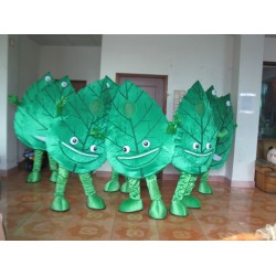 Green Tree Leaf Mascot Costumes