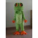 Adult Big Eyes Frog Mascot Costume With Shoes