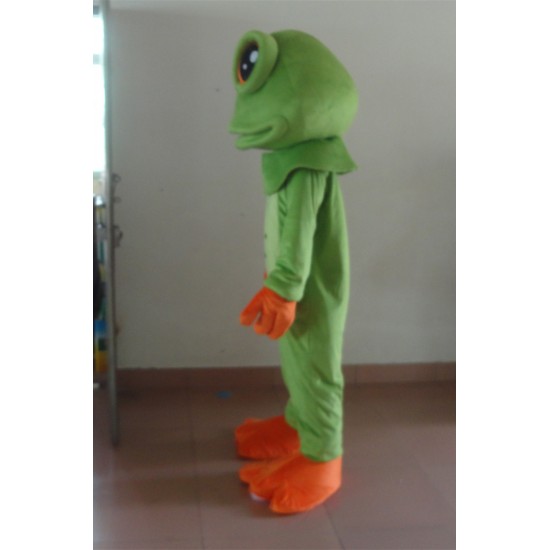 Adult Big Eyes Frog Mascot Costume With Shoes