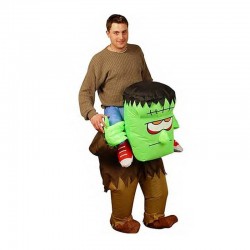 Adult Inflatable Horrible Ride On Frankenstein Monster Costumes