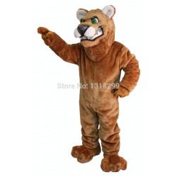 Leopard Panther Cougar Mascot Costume