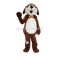 Buddy White & Brown Dog Mascot Costume