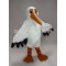 White Paulie Pelican Mascot Costume