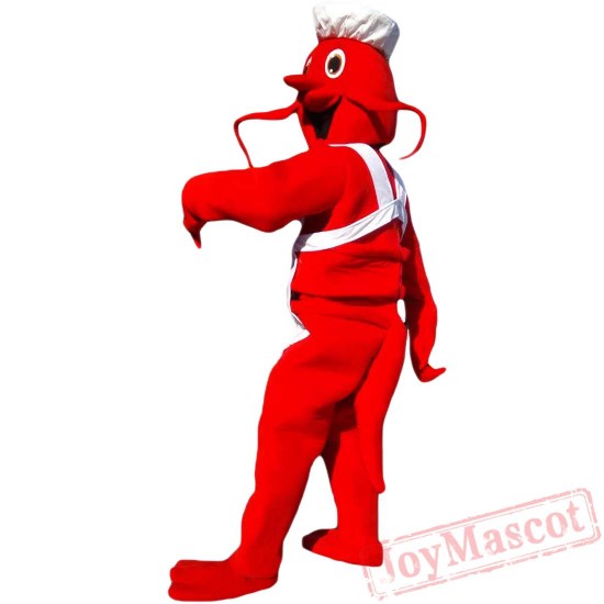 Animal Lobster Chef Mascot Costume for Adult & Kids