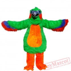 Animal Green Eagle Mascot Costume for Adult & Kids