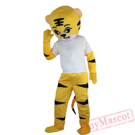 Animal Tiger Mascot Costume for Adult & Kids