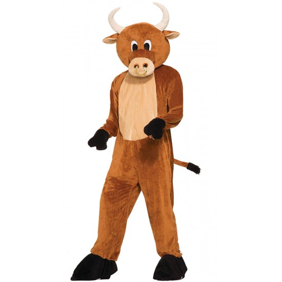 Brutus The Bull Plush Mascot Costume