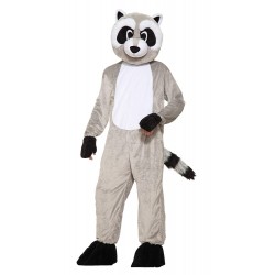 Rickey Raccoon Plush Mascot Costume
